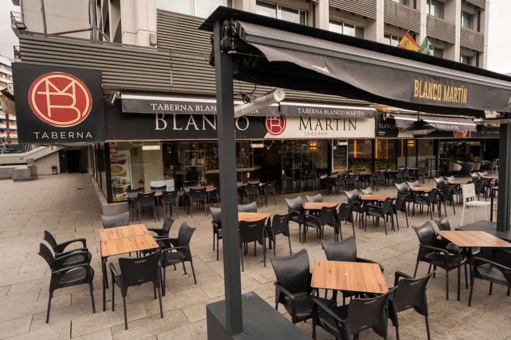 La terraza de Blanco Martín